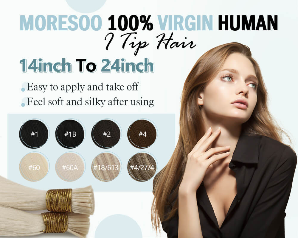 K-tip hair extensions