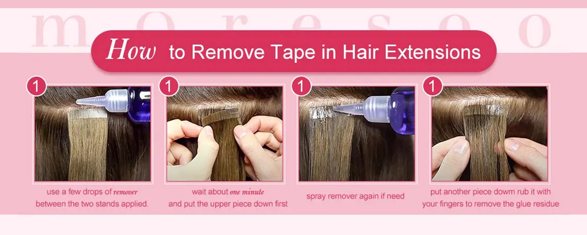 remove tape in hair